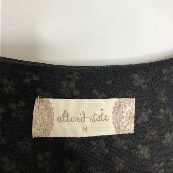 Altar’d State Acacia Button Down Flare Dress - Picture 3 of 6